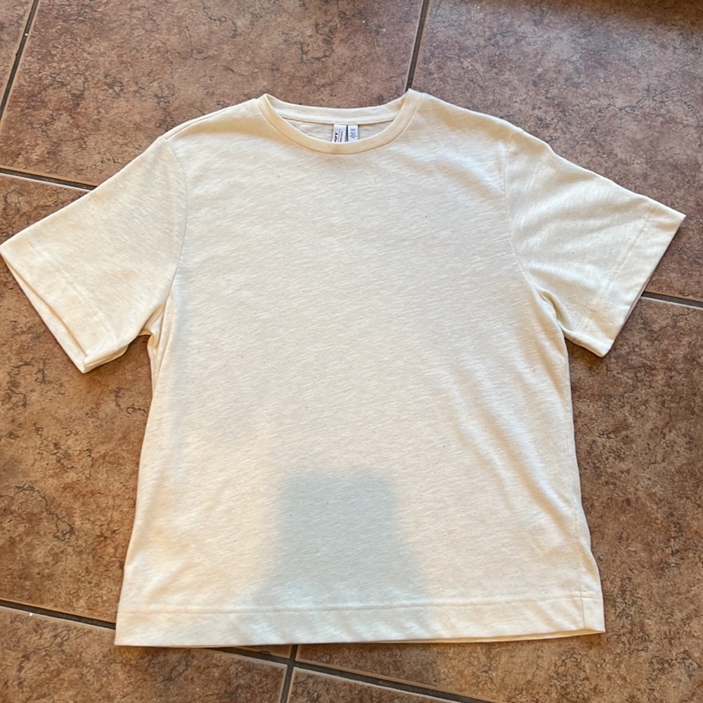& Other Stories Relaxed Washed Crewneck T Shirt